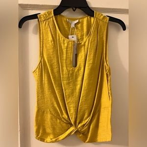 NWT Joie yellow top